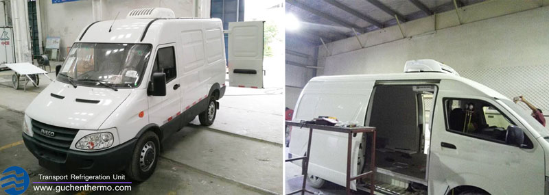 how to convert a van into a refrigeration van 