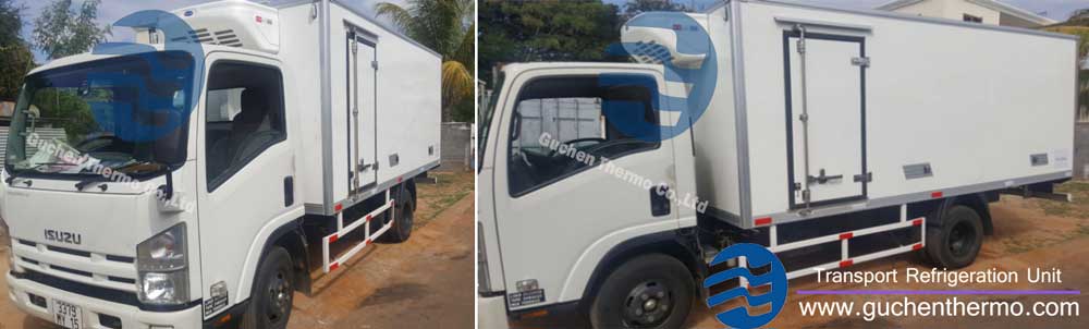 guchen thermo distributor truck refrigeration units 