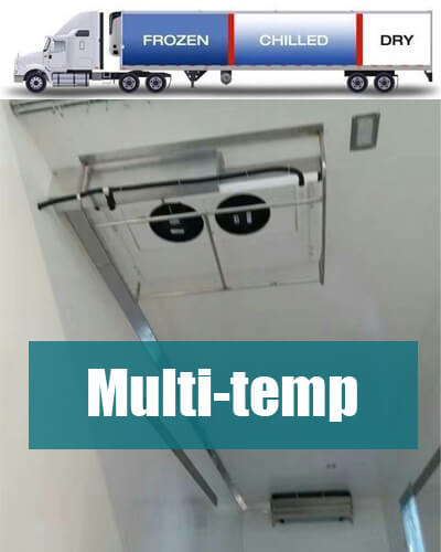 Multi-Temperature Refrigerated Truck System