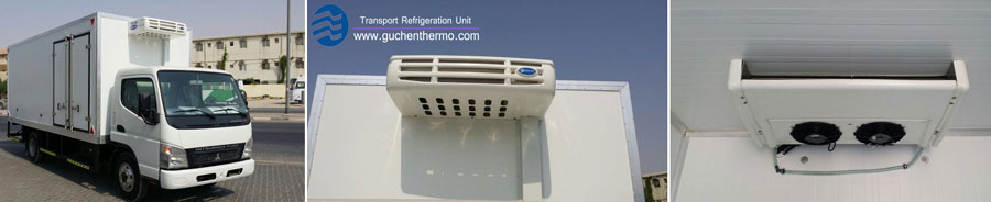 TR-350 Vehicle refrigeration export to Bangladesh
