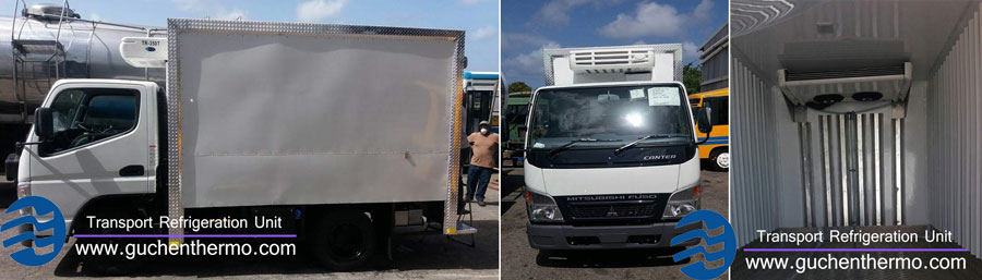 3.TR-350 Refrigeration units for trucks export to Barbados