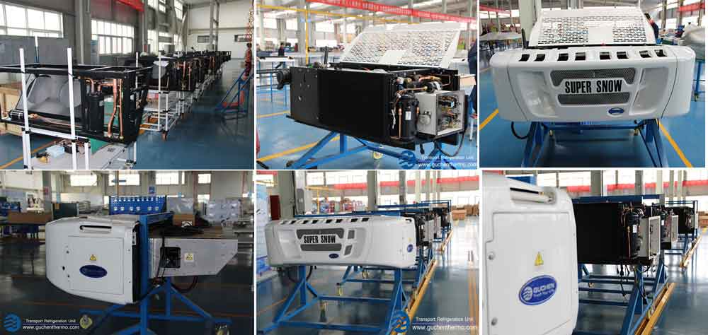 TS-1200 diesel engine truck refrigeration units Guchen themro