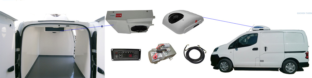 Features of Guchen Thermo TR-110D Refrigeration Units for Vans