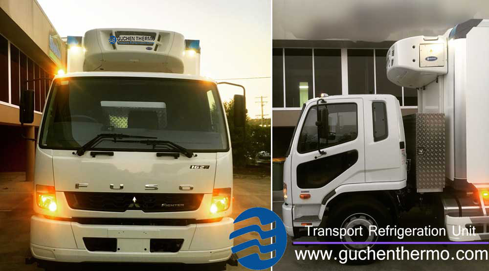 Guchen Thermo TS-1000 truck refrigeration units to Australia 