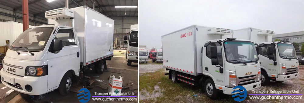 Guchen Thermo TR-300 direct drive transport refrigeration units china Installation 