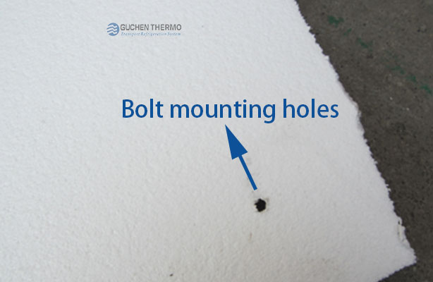Bolt mounting holes