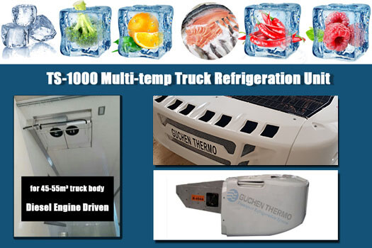 multi-temperature refrigeration units