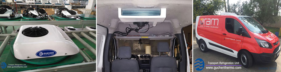 Guchen Thermo C-200T Van Refrigeration Units Kits Installation Example