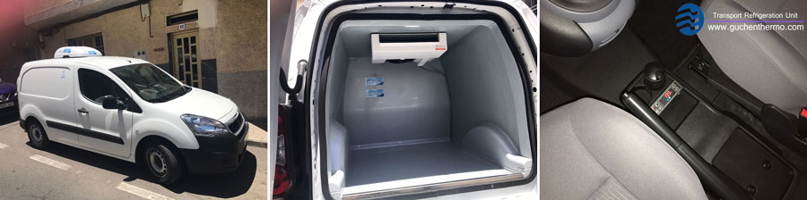 TR-110D electric small van refrigeration units