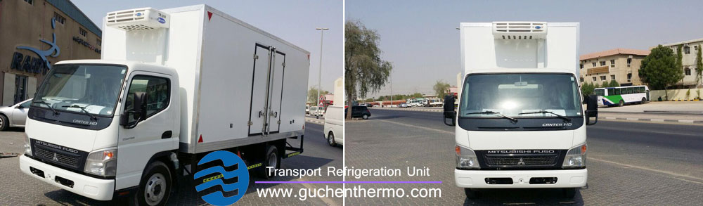 TR-350 truck refrigeration units installation