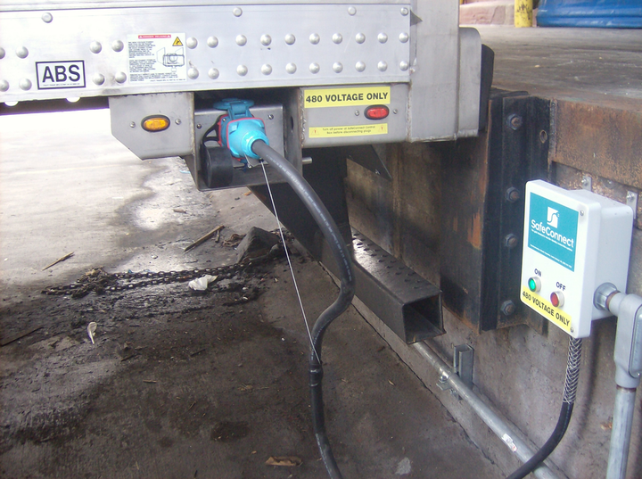 Electric standby systems to run truck TRUs