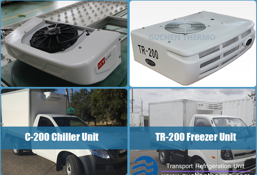 refrigeration unit for small trucks