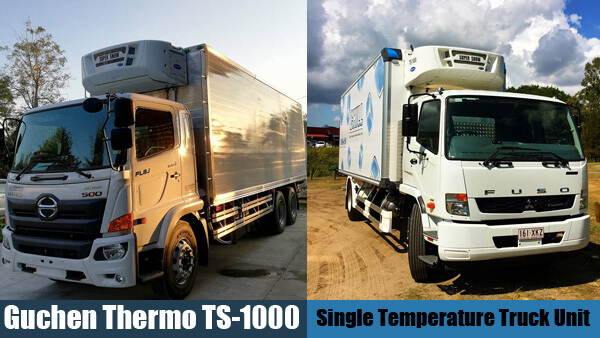 single temperature truck unit