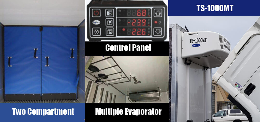 TS-1000MT multi-temperature reefer unit