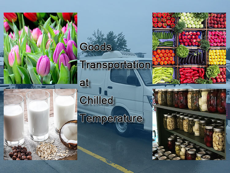goods transportation at chilled temperature