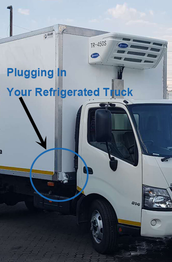 plugging in your refrigerated truck