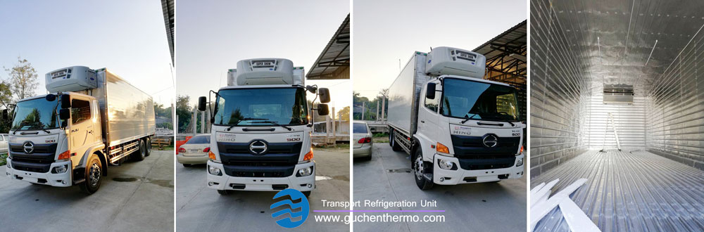 TS-1000 diesel powered truck refrigeration installation