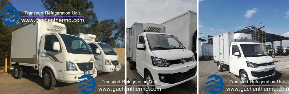 C-300 Truck Refrigeration Units installation Guchen Thermo