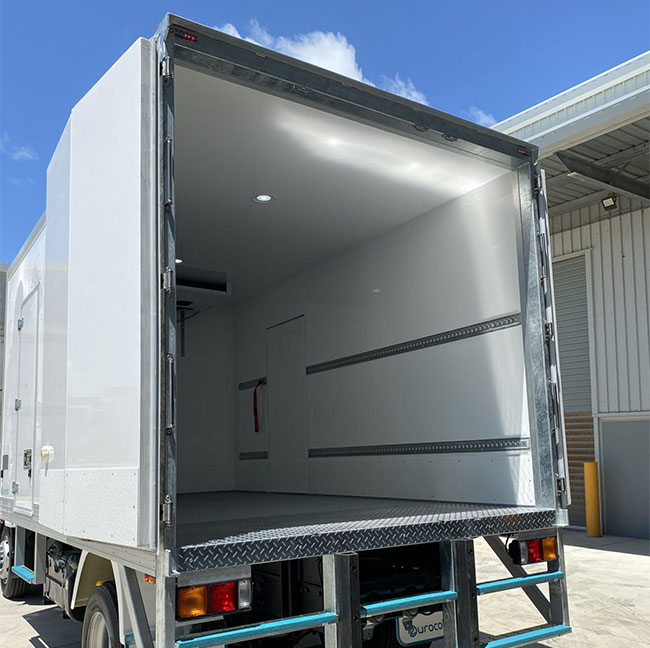 TR-200E small electric refrigeration unit for van applications