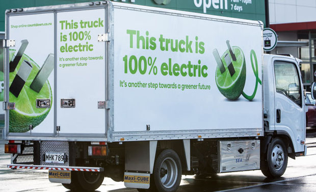 zero emission refrigerated trucks