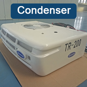 tr-200 truck freezer unit condenser
